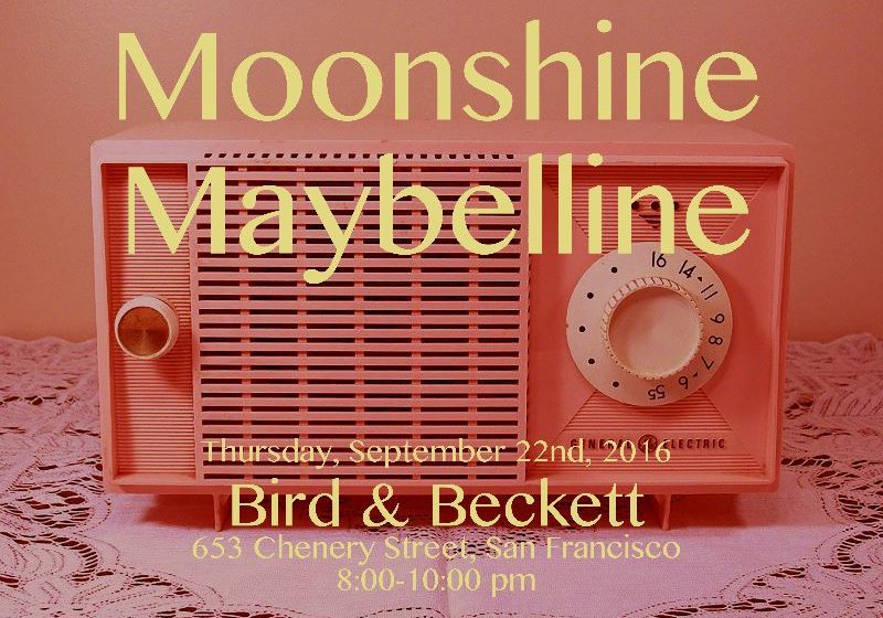 Moonshine Maybelline postcard