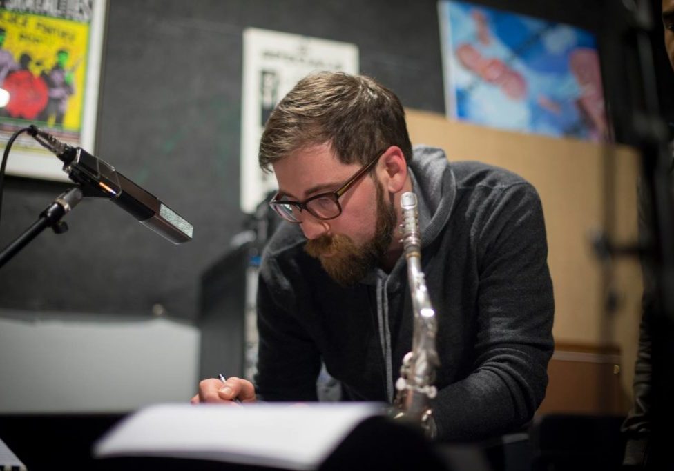 Patrick Wolff at Secret Studios, photo by Sean Dana 2016 Patrick Wolff at Secret Studios, photo by Sean Dana 2016