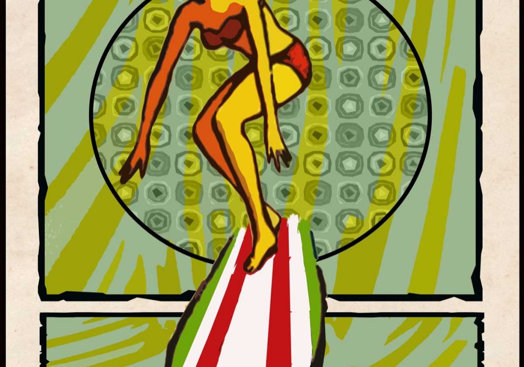Surfer Roma poster