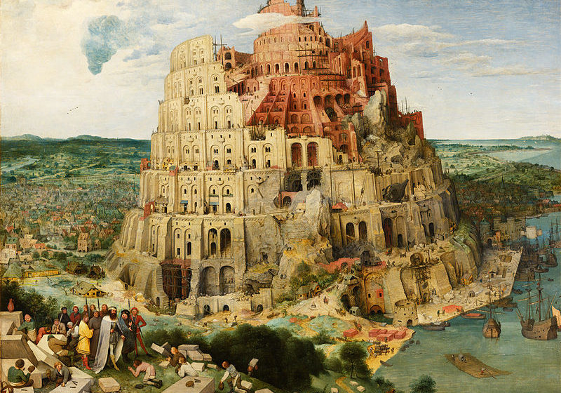 Tower of Bable by Bruegel the Elder